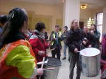 pic - Hackney town hall rocks to the sound of drums