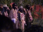 EZLN during the caravan