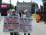 British Pensioners favour direct action