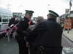 DSEi Arrest Picture