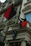 Pictures from Anarchist Embassy Occupation
