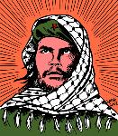 Che Guevara was Palestinian (cartoon by Latuff)