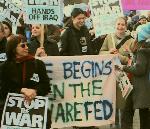 Pictures of the Anti War Demo London March 2 2002