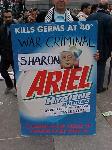 Ariel Sharon at todays demo