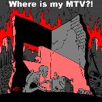 Where is my MTV?! (cartoon by Latuff)