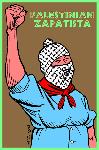 Palestinian Zapatista (cartoon by Latuff)