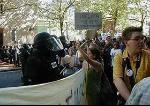 Violent repression of political dissent commences in Portland