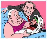 The bombman's parents (by Latuff)