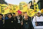 Pics. Anti Racist march Oldham 4th Jan Protest against racist murder
