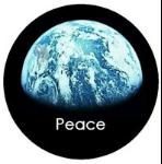 Free Earthrise Peace button