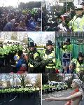 Pictures from Northwood Blockade 19th Jan 03