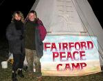 Fairford Peace Camp Pic