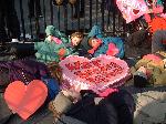 Valentines Day Lock On at Downing Street