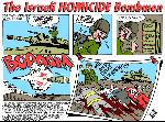 Israeli HOMICIDE bombmen (by Latuff)