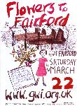 Flowers to Fairford - March 22nd Publicity Poster