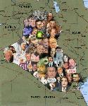 Iraq Political Map