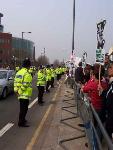 Pics from BBC Shepherd's Bush demo March 29