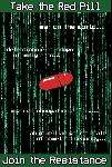 Anti War "Red Pill" Flyer