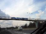 55 foot banner across the A40!