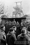 Early morning picket, Celynen South Colliery - 6 November 1984.