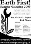 Earth First! Gathering 2005 Poster