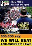 Current Green Left Weekly front cover (300,000 fight neoliberalism in Australia)
