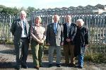 Den Dover MEP with Conservative Rochdale councillors visit the Spodden Valley...
