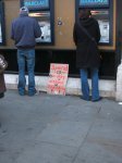 Cashpoint placard