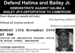Defend Halima and Bailey Jr!