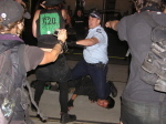 Police violently subdue G20 protestor