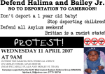 Defend Halima and Bailey Jr!