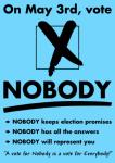 Vote Nobody (poster preview)