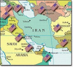 US Military Encirclement of Iran