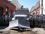 Oaxaca resists - graffiti remembering murdered anarchist journalist Brad Wills