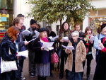 the slackers choir in carnaby street