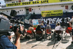 Greenpeace action on bottom trawling, Halifax, Canada. Photo: flickr.com/freeflo