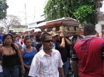 The funeral of the trade unionists was a protest against the hired killers