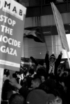 10.01.09 Gaza solidarity demo outside the Israeli embassy.