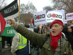 Ray Davis at GAZA London demo