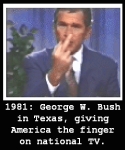 GW Bush 1981