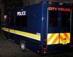 New City Police 'SWAT' van for G20 protests