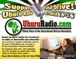 Uhuru Radio Fundraising Drive