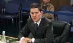UK Foreign Minister David Miliband before the Iraq Inquiry, 8 March 2010