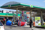 A Brighton petrol station gets a makeover