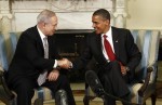 Obama’s meeting Netanyahu in the White House, Washington D.C. 6 July 2010