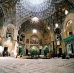 Kashan Bazaar in the province of Isfahan