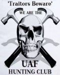 The UAF Hunting Club Logo