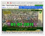 Tripoli - Kadhafi Speech 1-7-11