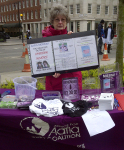 Solidarity Campaigner, U.S Embassy, Grosvenor Square, London, 31st March 2012