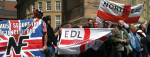 EDL and NF support each other in Newcastle